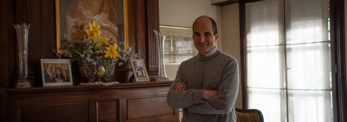 Juan Maldacena, entrevistado en su casa
